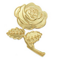 Golden Rose Lapel Pin